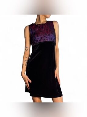 Gothic Purple & Black Dress by Byer Too!
